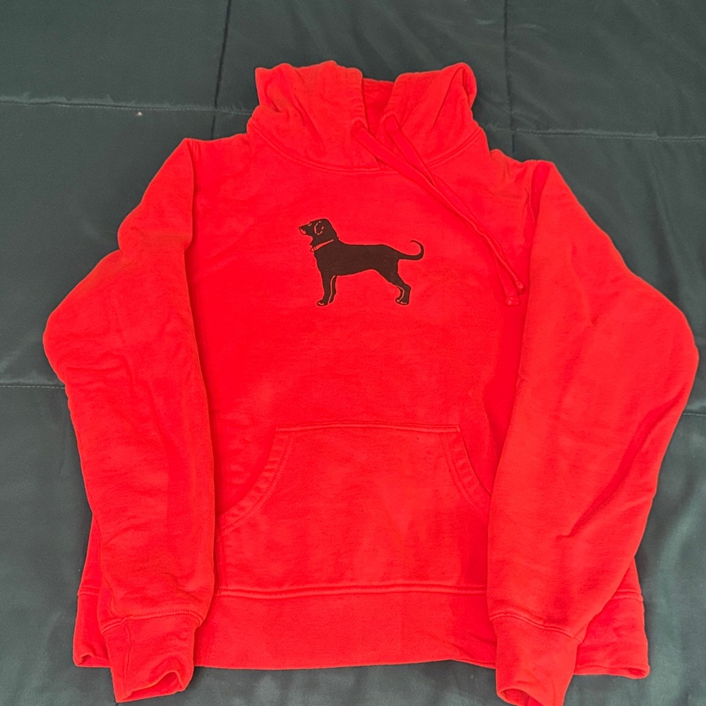 The Black Dog Bold Red Sweatshirt